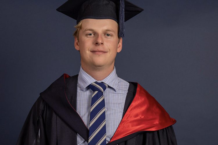 Marcus Oldham College graduation
